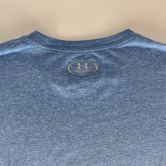 Under Armour Freedom Blue USA Short Sleeve Crewneck Shirt Mens Large - Picture 6 of 6